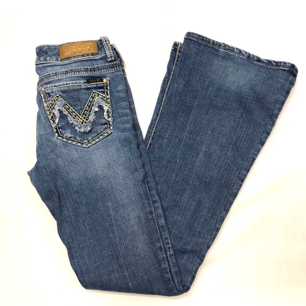 Seven7 Blue Jeans Size 28 Flare